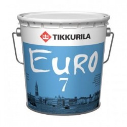 Tikkurila Euro 7 / Тиккурила Евро 7 краска для интерьера (2.7 литра)