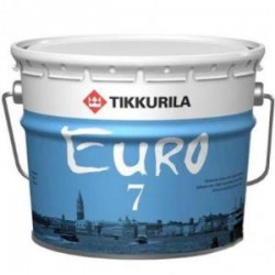 Tikkurila Euro 7 / Тиккурила Евро 7 краска для интерьера (9 литров)