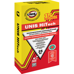 Плиточный клей UNIS HiTech технологичный 25кг