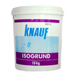Грунтовка для цементных штукатурок Isogrund Knauf 15кг